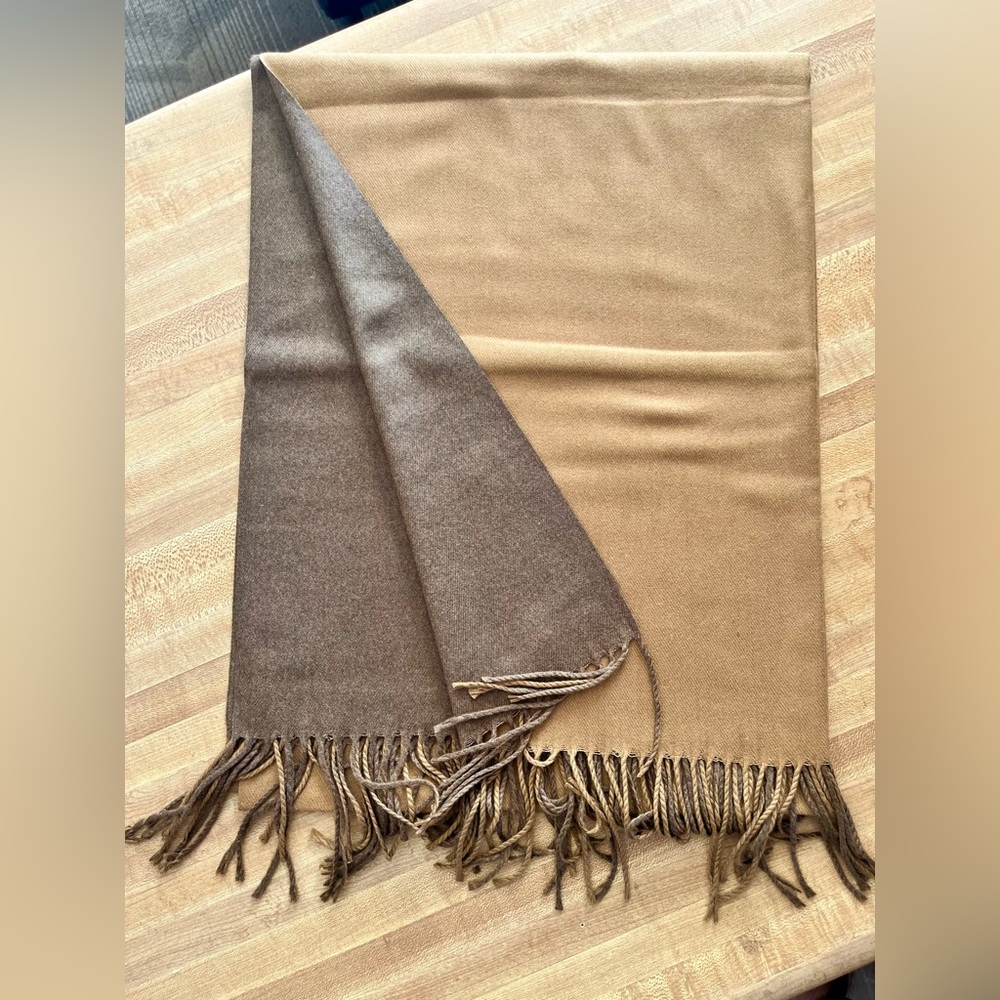 Silk and Wool blend Cashmere Scarf